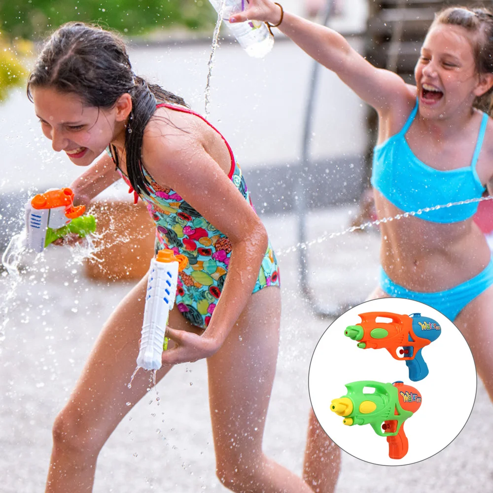 

4pcs Kids Summer Water Shooter Toys Mini Squirt Guns Water Toys
