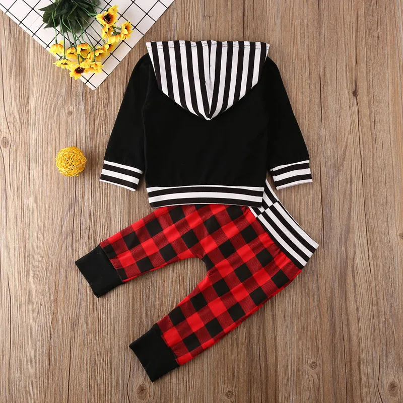 Pudcoco/Американский запас осенний комплект одежды для новорожденных мальчиков от 0