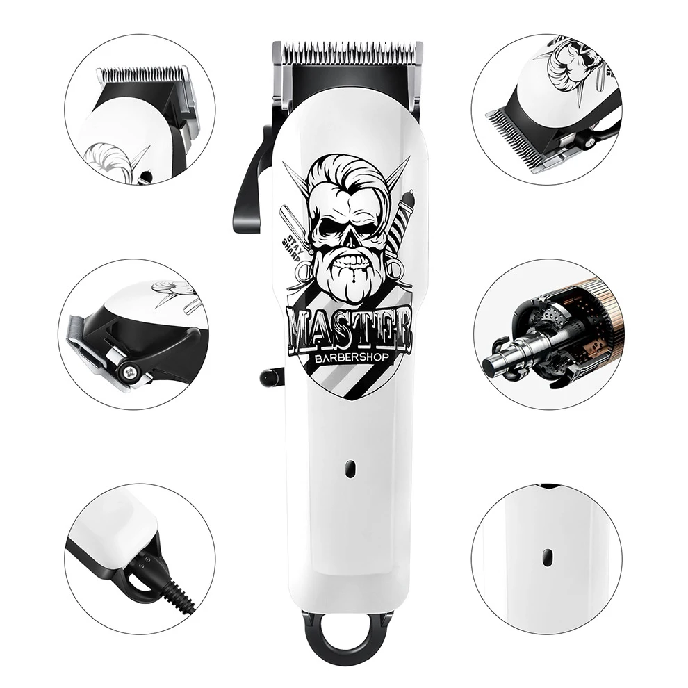 surker electric hair trimmer SK-309 rechargeable clipper oil head haircut machine beard | Бытовая техника