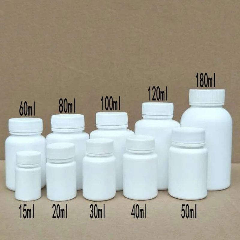 Solid Powder Medicine Pill Vials Reagent Packing Containers