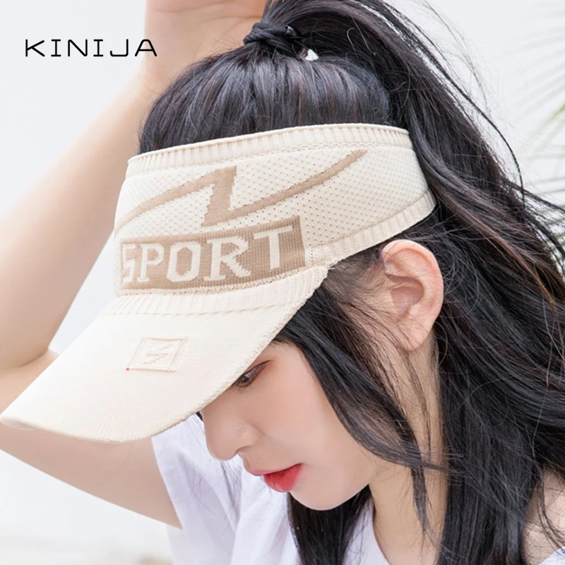 Женские вязаные бейсболки с широкими полями летние шапки буквенным козырьком