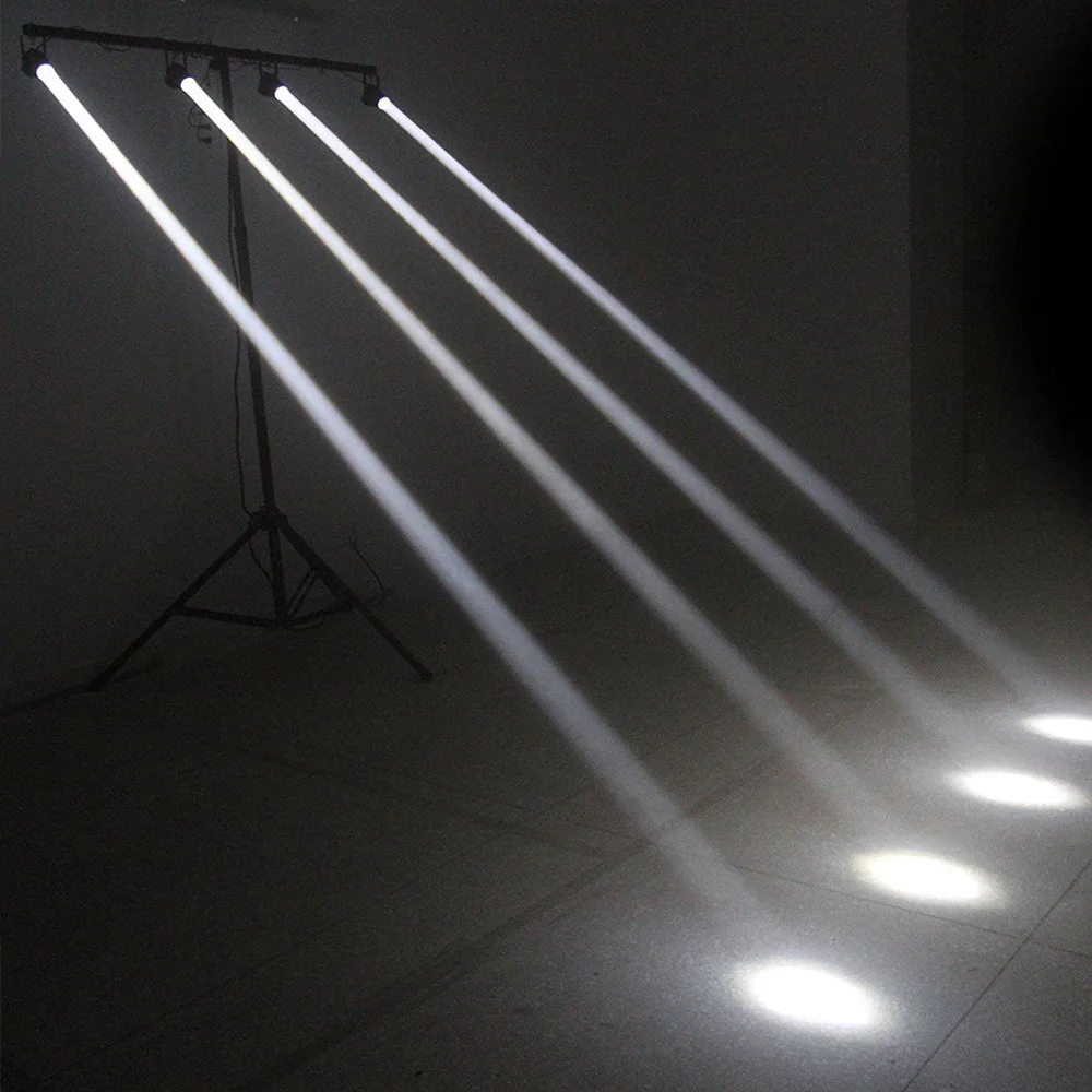 RGB Beam Lights Mini Moving Head Laser Projector LED Mood Light Dj Equipment Disco Party Wedding Supplies | Лампы и освещение
