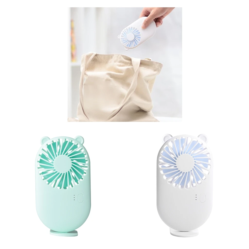 

2x Portable Handheld Mini Fan Outdoor Home Office Personal Cooling Fan Gifts