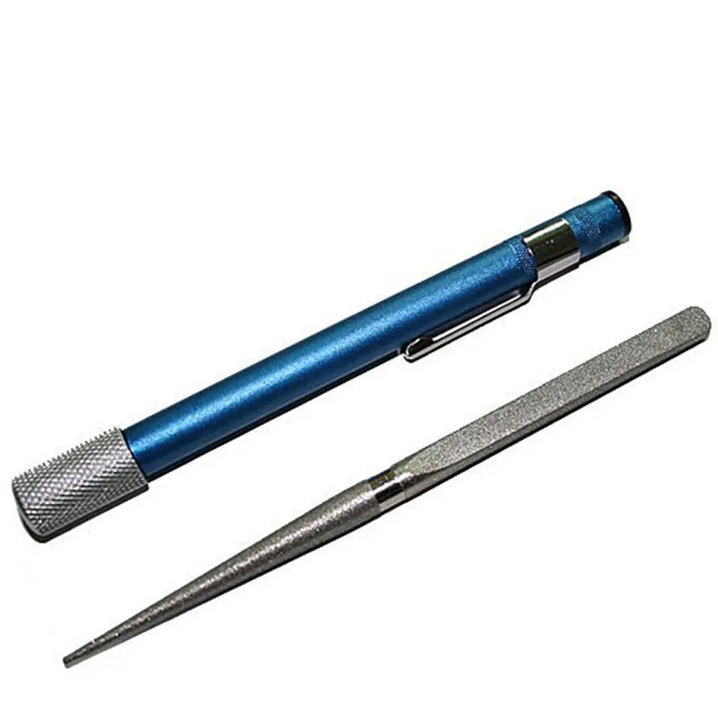 Практичная многофункциональная ромбовидная точилка для чистки ножа портативная