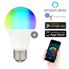 Умная лампочка Tuya Zigbee, умная лампочка Zigbee 3,0, концентратор, дистанционное управление через приложение, голосовое управление, таймер для Tuya Smart Life, умные вещи, Alexa, Google Home