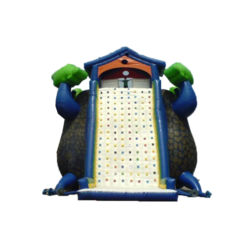 

Durable inflatable climbing wall for aduts
