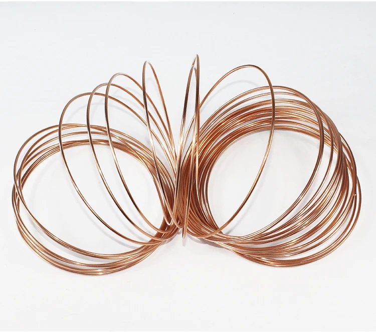 10 м тонкая медная трубка кондиционерная для холодильника Мягкая 99.9% T2 Медная