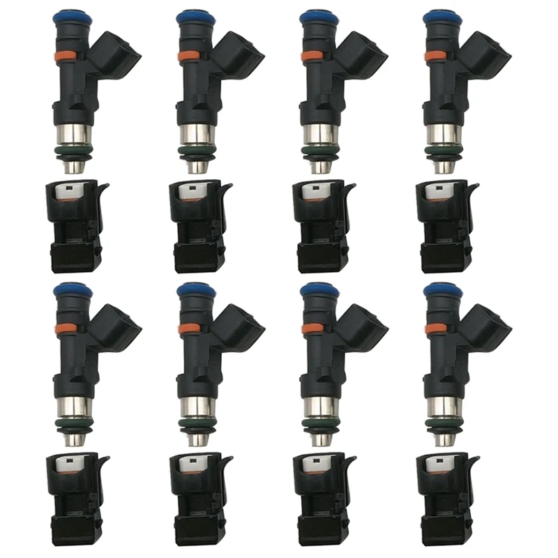 

TOP -8X 60Lb 630Cc Fuel Injectors for 1.8T Turbo - A4 TT Golf Jetta Acura EV14 0280158117