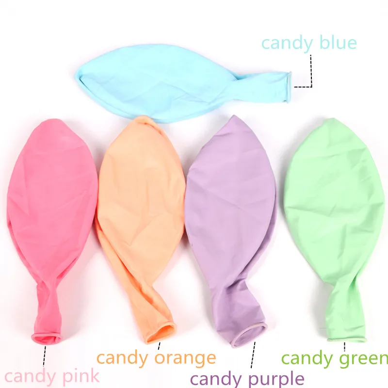 1 шт. 36 дюймов Большой латексный воздушный шар необычный цвет гелий надувной