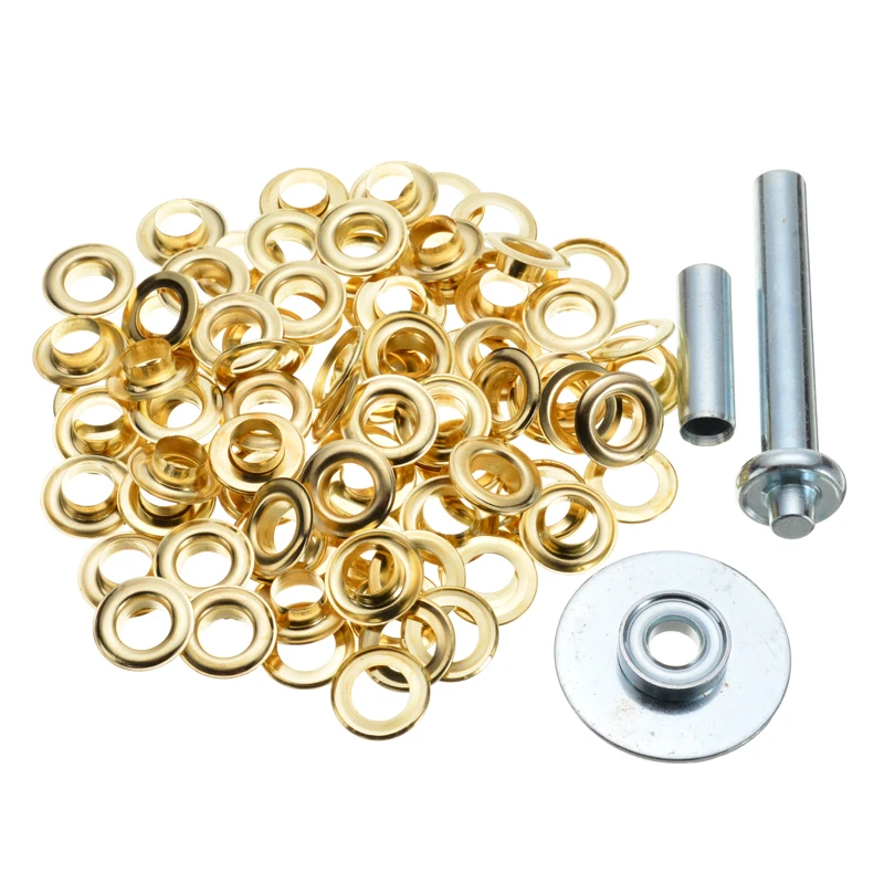 50 комплектов металлических люверсов прокладка отверстие для брезента с