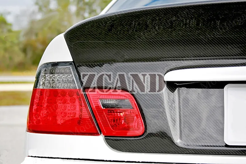 ОЕМ CSL Стиль настоящий FBIER стеклянный багажник для BMW E46 4D Sedan 2000-2006 | Автомобили и