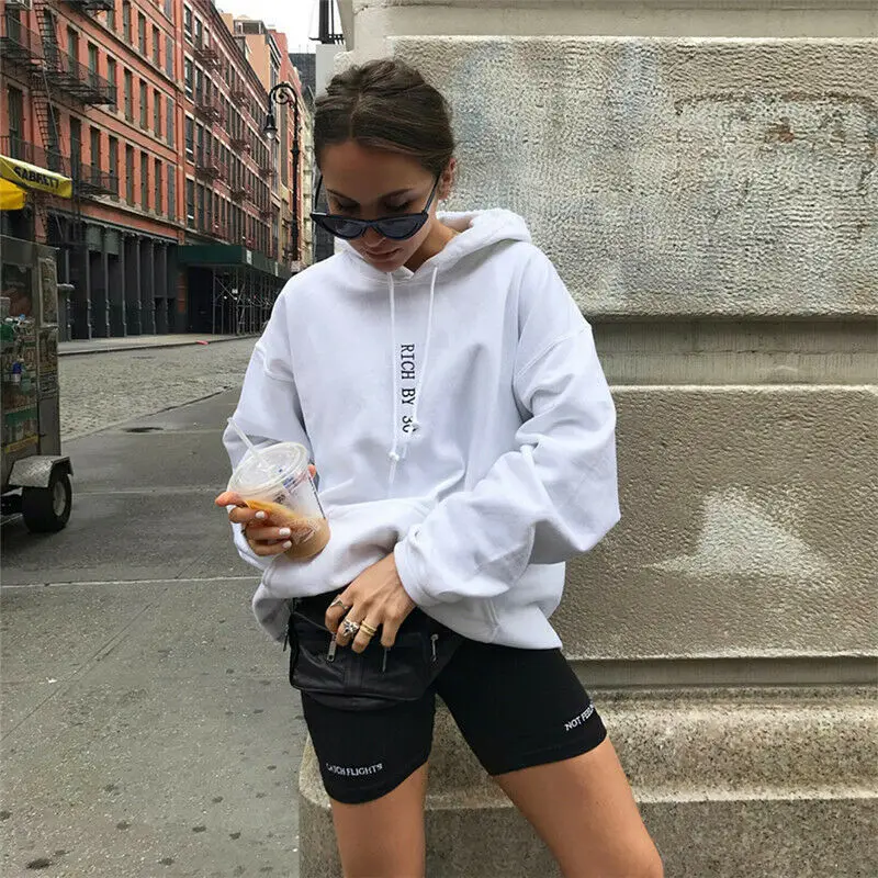 Женские Эластичные байкерские велосипедные шорты с принтом букв тренировочные