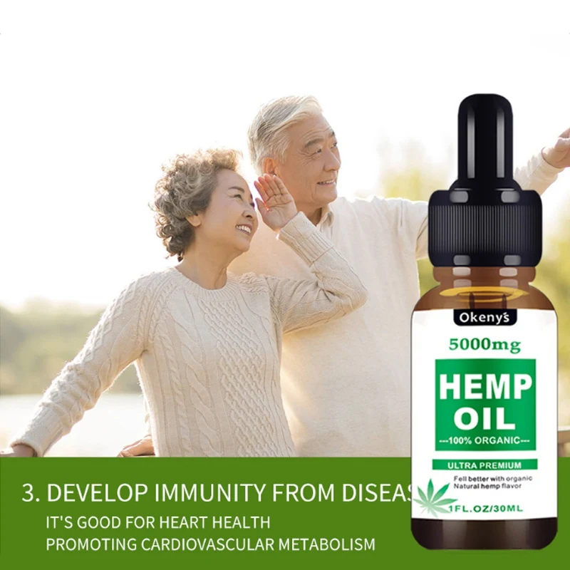 Масло для массажа семян конопли Облегчает боль улучшает сон способствует