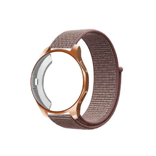 1 22 мм чехол и ремешок для samsung gear S3 Frontier Galaxy watch 46 мм 42 мм ремешок+ Защитная крышка Спортивная петля нейлоновые аксессуары для наручных часов - Цвет ремешка: 1