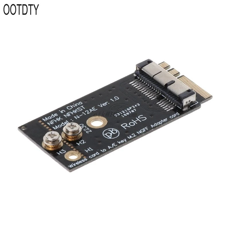 BCM94360CS2 BCM943224PCIEBT2 A/E ключ NGFF M.2 модуль адаптера 12 + 6 контактный Беспроводной Wi Fi
