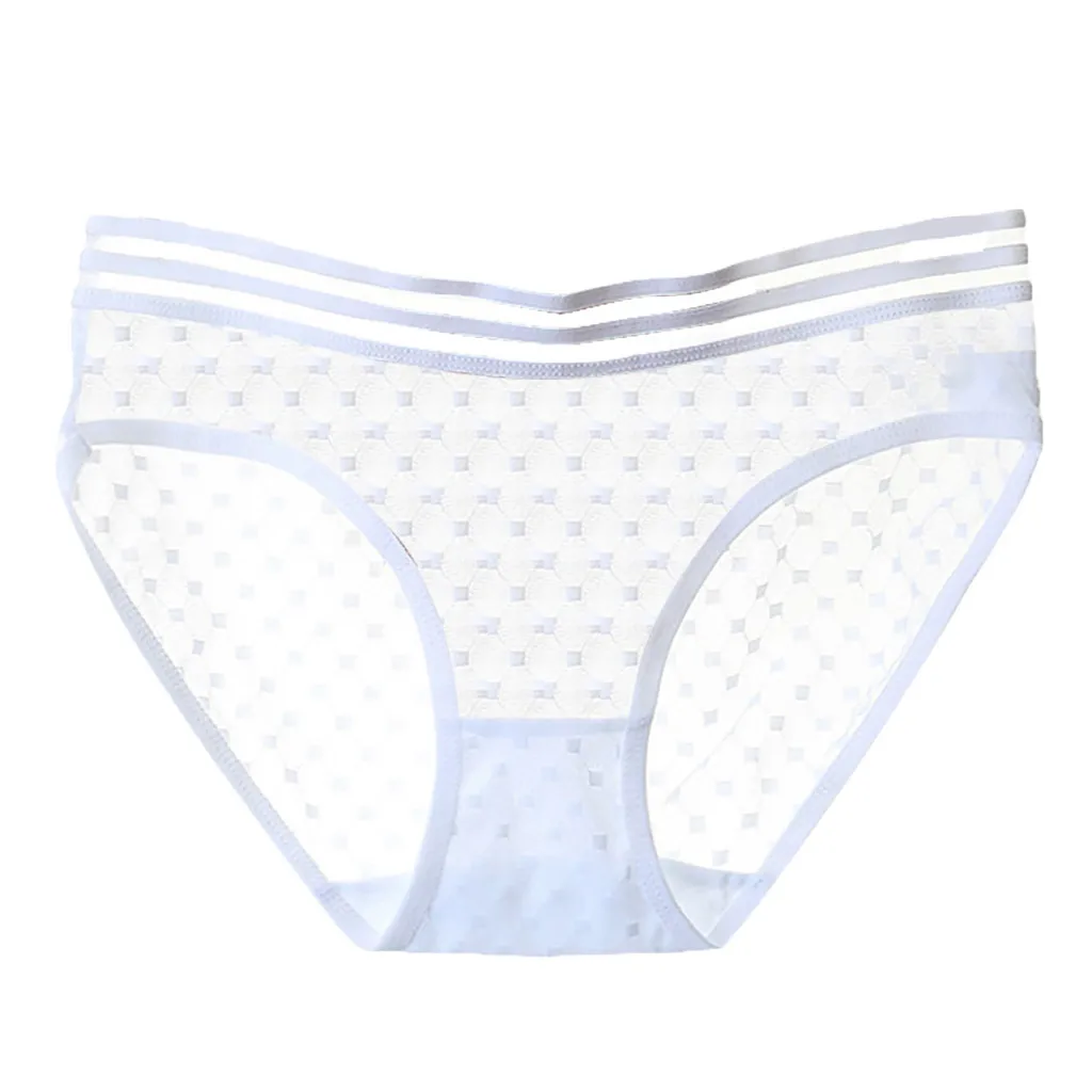 Нижнее белье в горошек с заниженной талией для женщин пикантное нижнее без швов