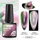 Светоотражающий Магнитный Гель-лак Mtssii кошачий глаз, Полупостоянный лак для ногтей, 6 мл