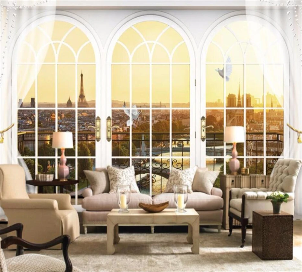 Beibehang Высококачественная мода роспись Пользовательские Современные европейские