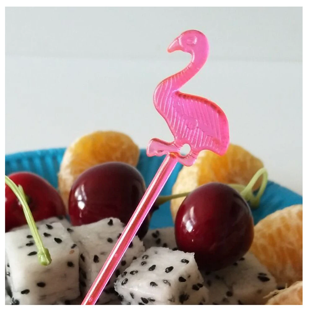 50 шт одноразовые салатные вилки палочки набор еда выбирает коктейль Творческие