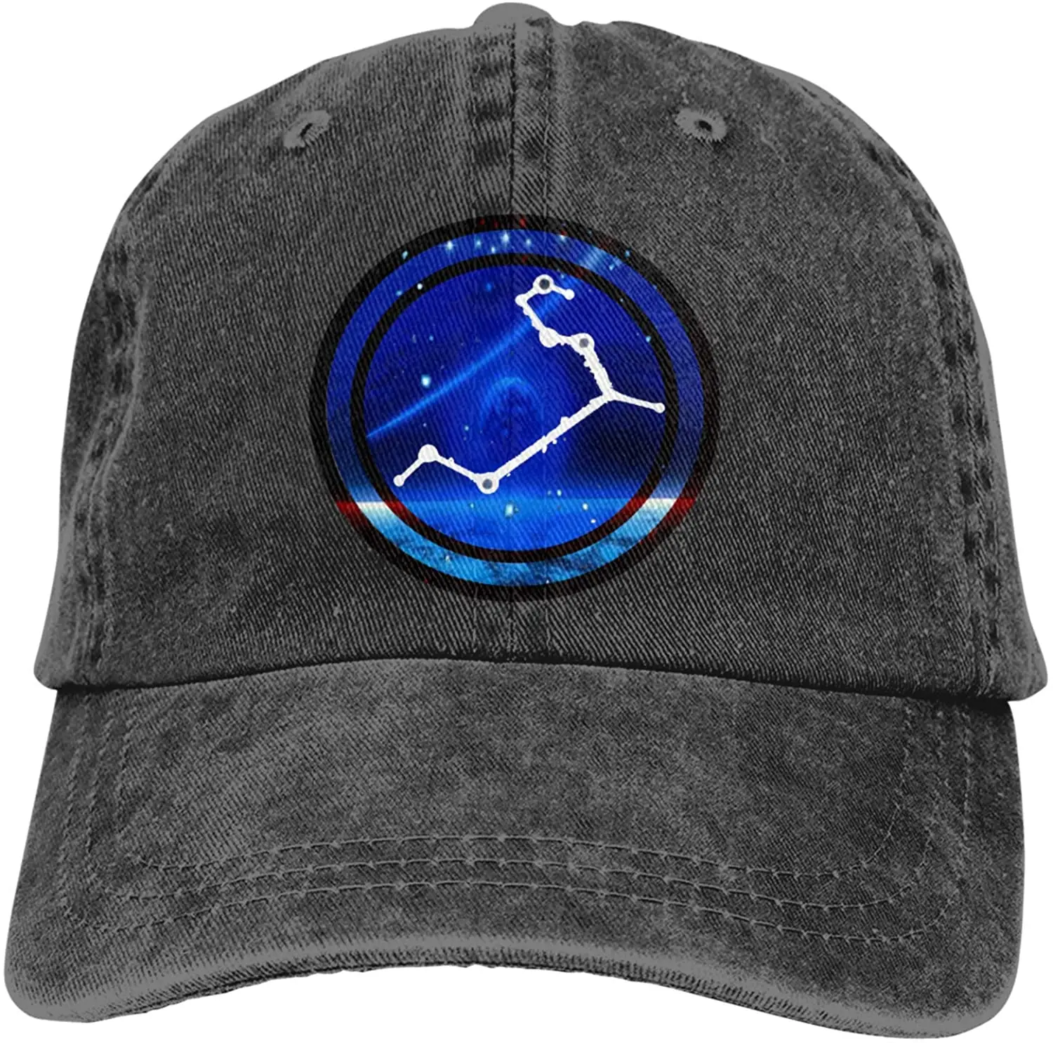 

Space Lions Seat Sports Denim Cap Adjustable Unisex Plain Baseball Cowboy Snapback Hat