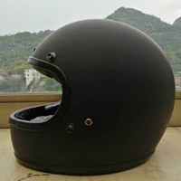 glass fiber full face motorcycle helmet chopper motorbike racing helmets high quality vintage retro moto helmets
