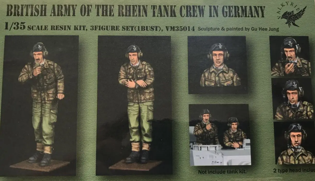 1:35 Ratio Die-cast Resin Russian Special Forces Soldiers 3 Figures Need To Be Assembled And Colored By Themselves