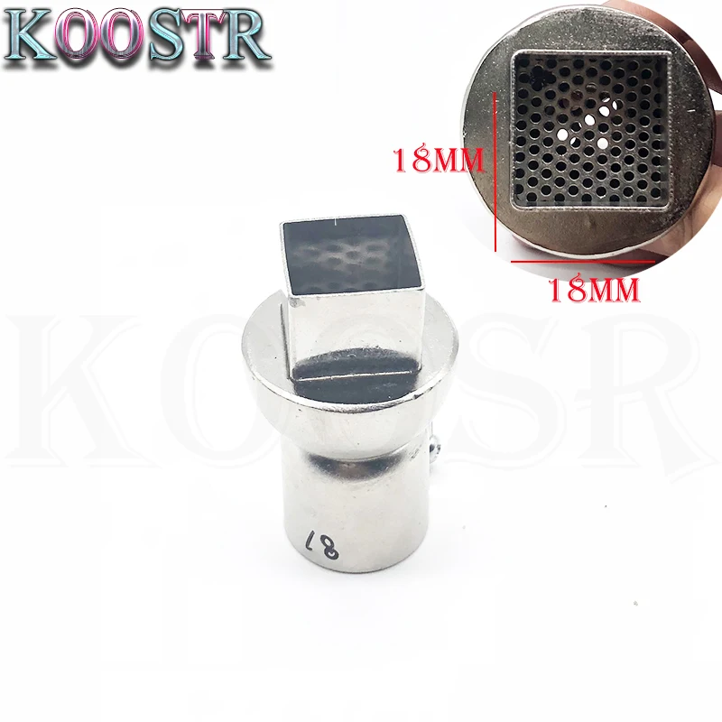Мм Мульти дизайн BGA сопло SMD горячего воздуха станция 850/852 18 мм x мм|Сварочные