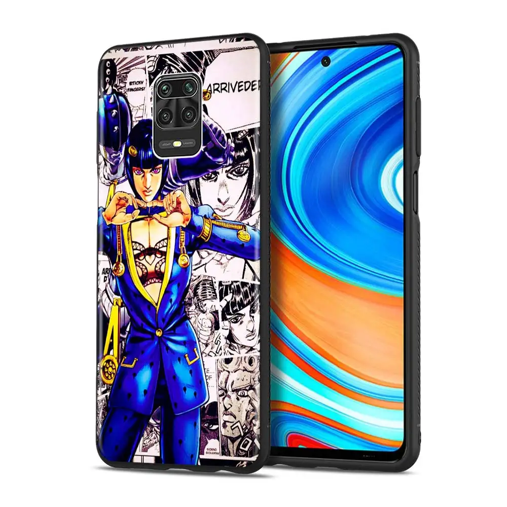 

Soft TPU Case for Xiaomi Redmi Note 9 Pro 8T 9S 7 8 Pro 6A 7A 8A 9A 9C 9 Prime Phone Cases JoJos Bizarre Adventure Cover