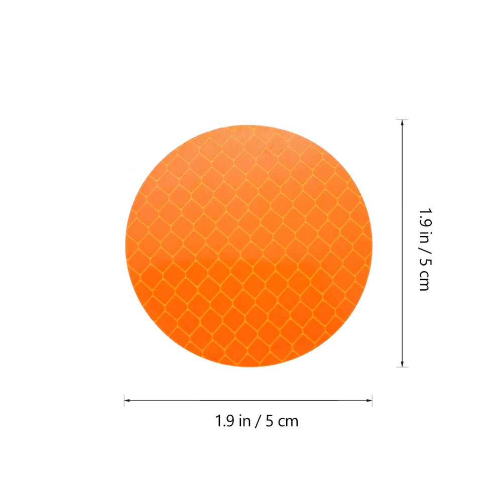 

30pcs Auto Safety Reflective Stickers Car Warning Reflective Round Decals