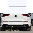 Защитный бампер для автомобиля, обшивка из нержавеющей стали, задняя крышка, внешняя деталь для VW Volkswagen Golf8 Golf 8 2019 2020 2021