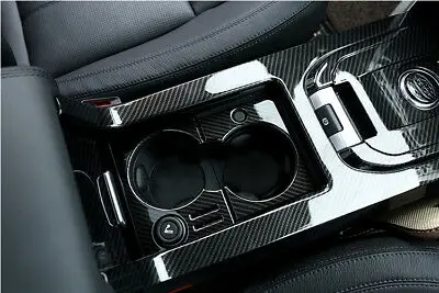 Для Land Rover Discovery Sport углеродное волокно стиль подстаканник рамка накладка |