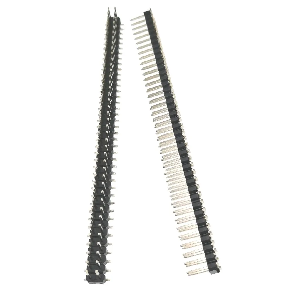 2 54 мм Шаг 2x40 контактов SMD SMT 1x40 штыревой двухрядный разъем|pin hand|header pinpin header female |