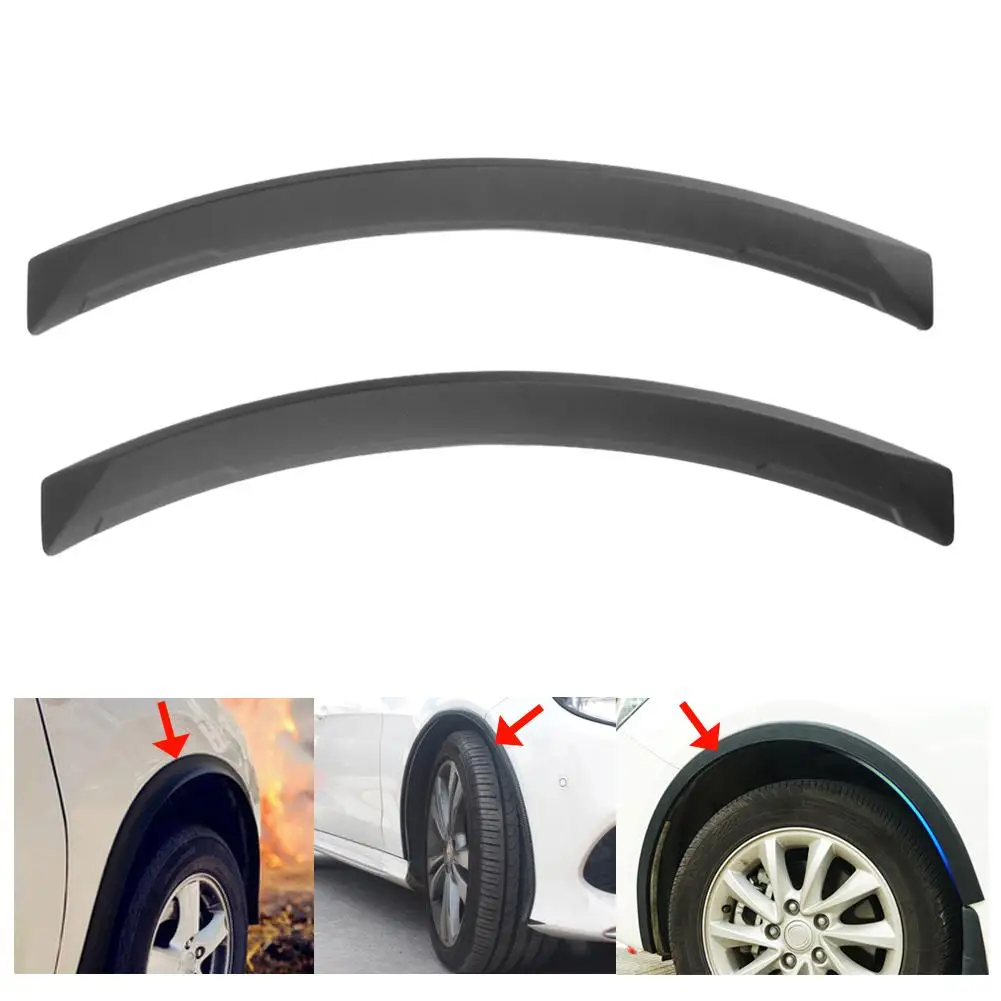 VODOOL 2 шт. универсальная арка для колес автомобиля крыло бровей вспышка авто