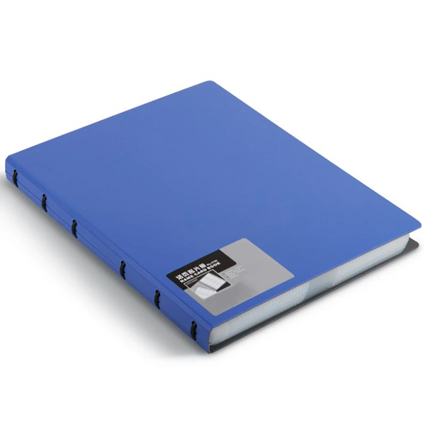 Деловой бумажник большого объема из полипропилена с карманами 300 карманов