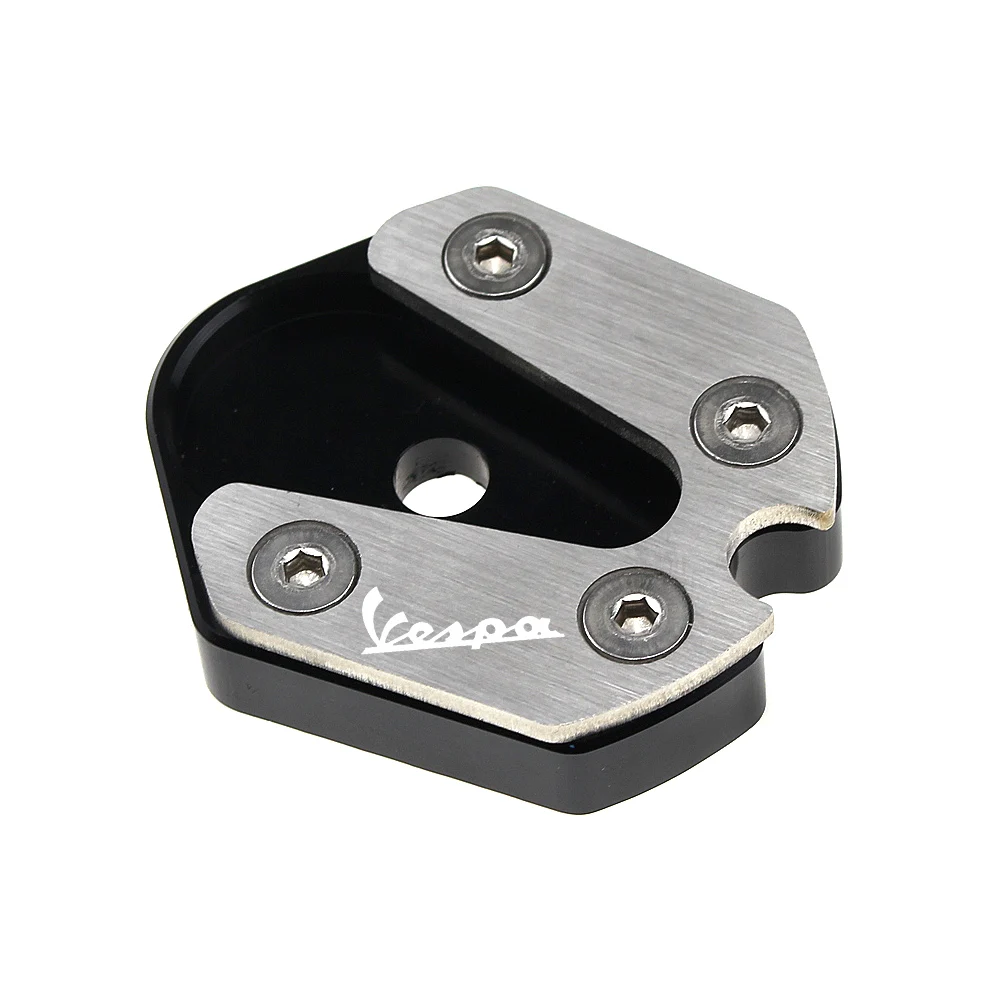 

Motorcycle CNC Stand Cake Side Stand Expansion Extension Pad Bracket Plate For Vespa 150 Primavera Sprint L