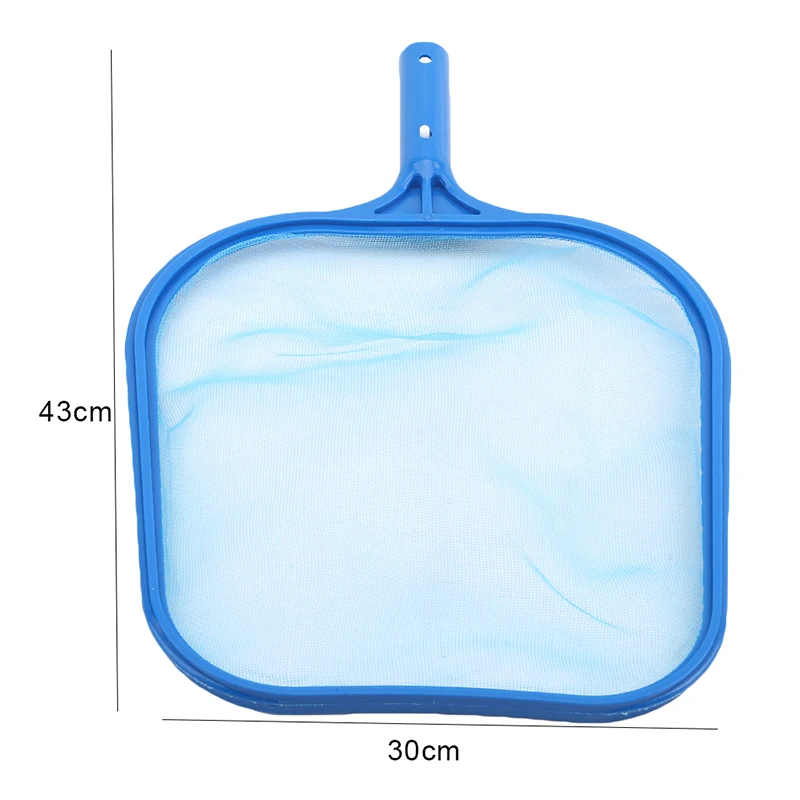 

1pc Blue Pool Cleaning Net Professional Tool Salvage Net Mesh Pool Skimmer Leaf Catcher Bag Swimming Pool Cleaner Accessories
