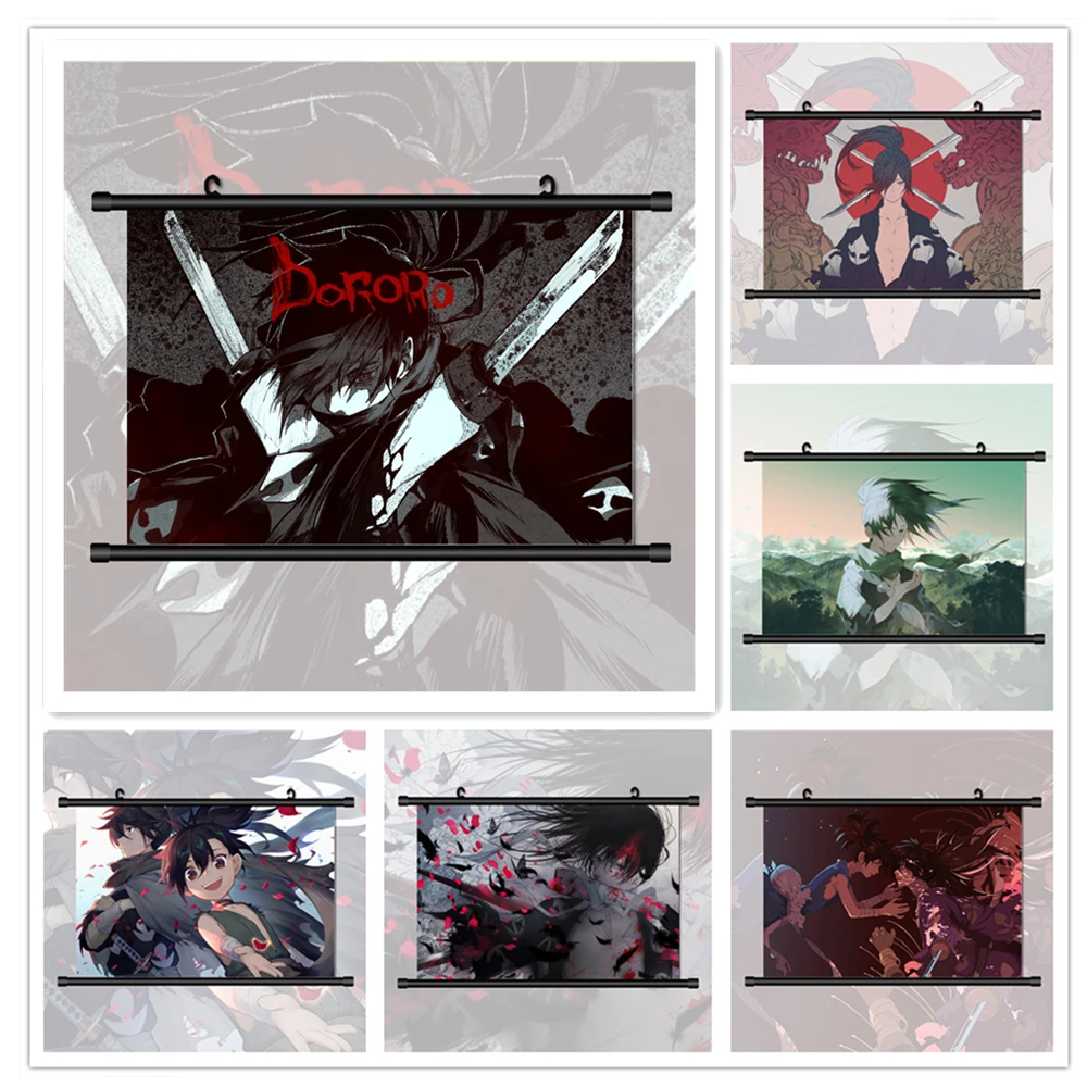 

Dororo Hyakkimaru Anime Manga HD Print Wall Poster Scroll