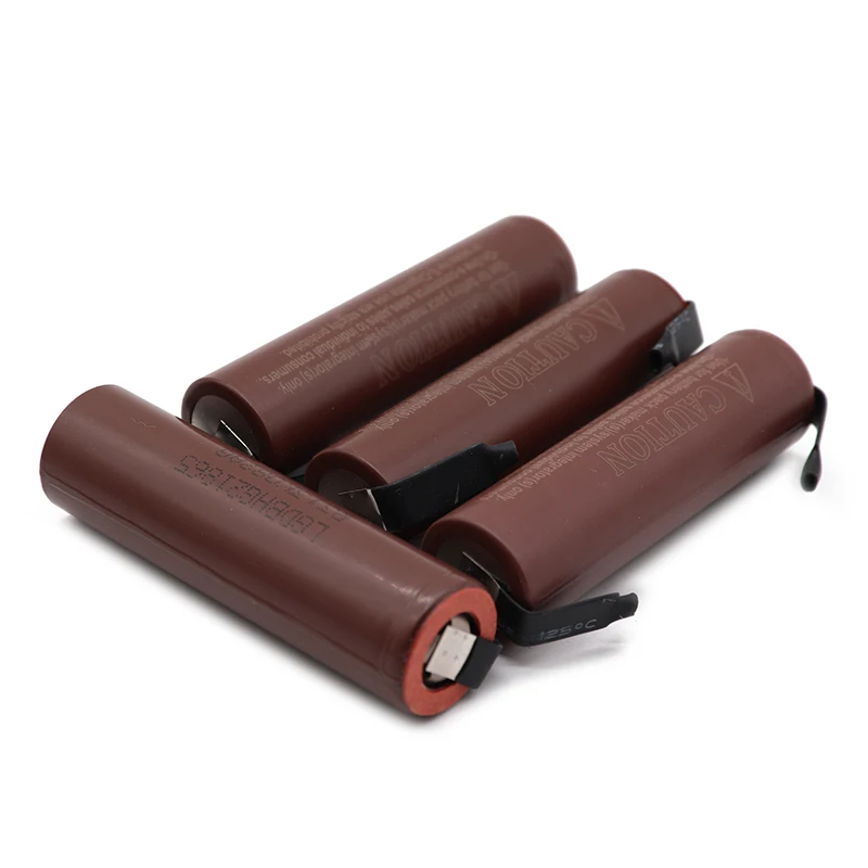 HG2 18650 3000 мАч заряжаемая электронная сигарета батарея высокой разрядки 30A большой