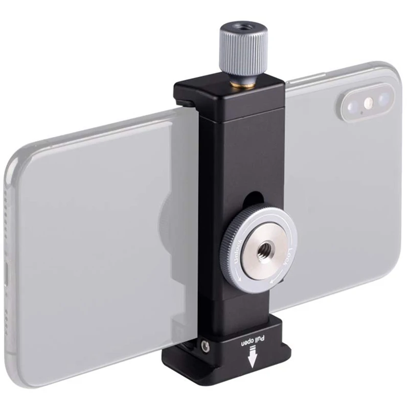 Регулируемый адаптер для штатива телефона металлический держатель смартфона с