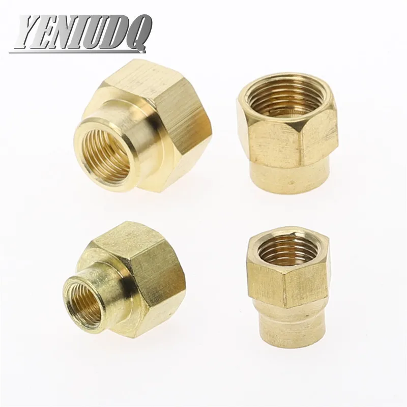 1pcs 1/8 1/4 3/8 1/2 &ampquot BSP Female x Thread Brass Pipe Fittings Hex Nut Rod Connector Coupling | Обустройство дома