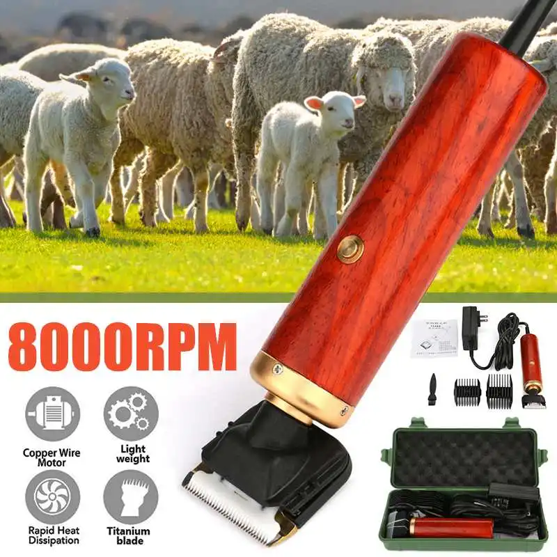 

Electric Horse Sheep Pet Hair Clipper Shearing Kit Shear Wool Cut Goat Hair Scissors Pet Animal Shearing Supplies Cut Machine