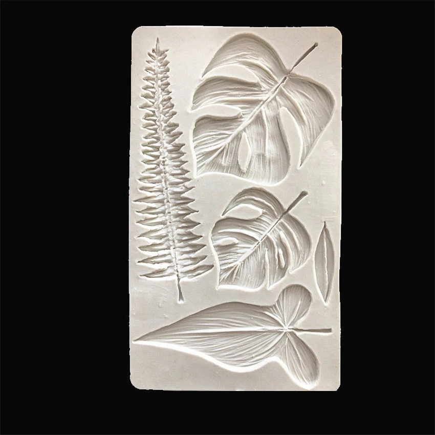 DIY Sugar craft Cake Vintage Turtle Leaf Silicone Mold Fondant decorating Tools Gum paste | Дом и сад