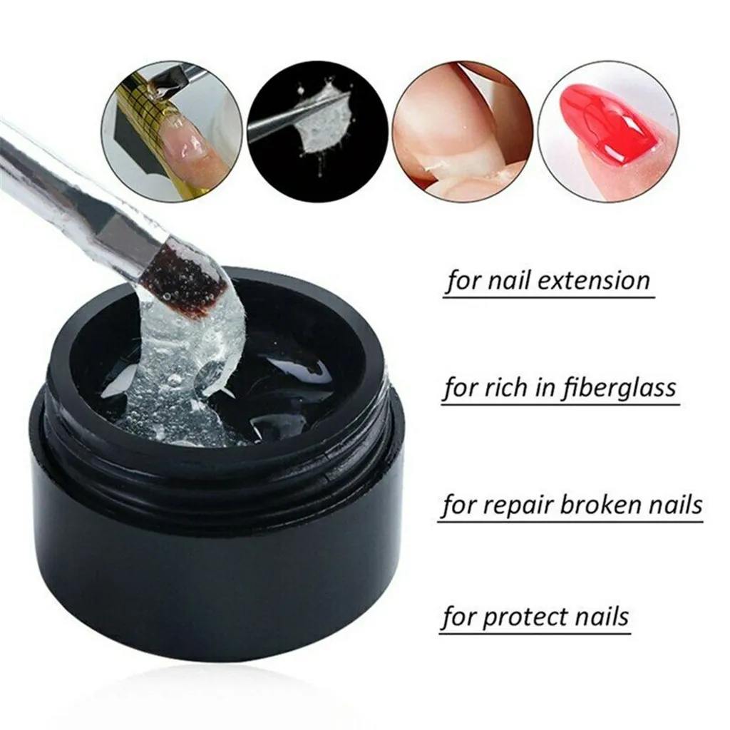 УФ-Гель-лак для восстановления ногтей с трещинами Стекловолоконный удлиняющий