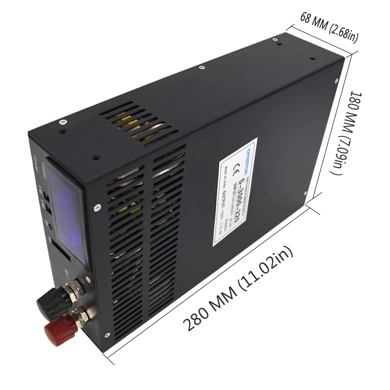 

220v high voltage output switching power supply 3000W with digital display 0-220V adjustable power supply S-3000-220V