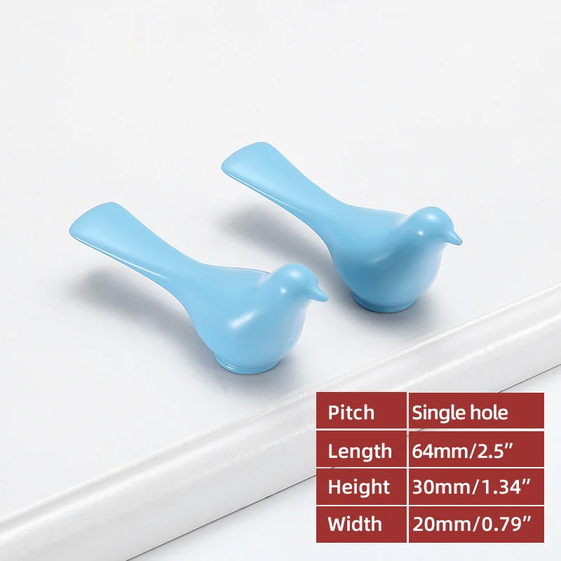 2 шт. настенные крючки для мебели в виде птиц|Ручки шкафа| |