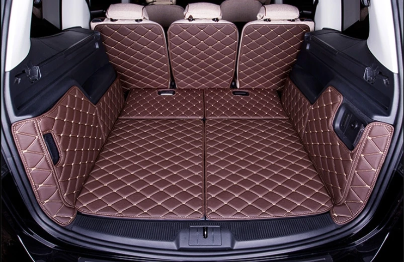 

High quality! Special car trunk mats for Volkswagen Sharan 7 seats 2021-2011 waterproo cargo liner boot carpets for Sharan 2019
