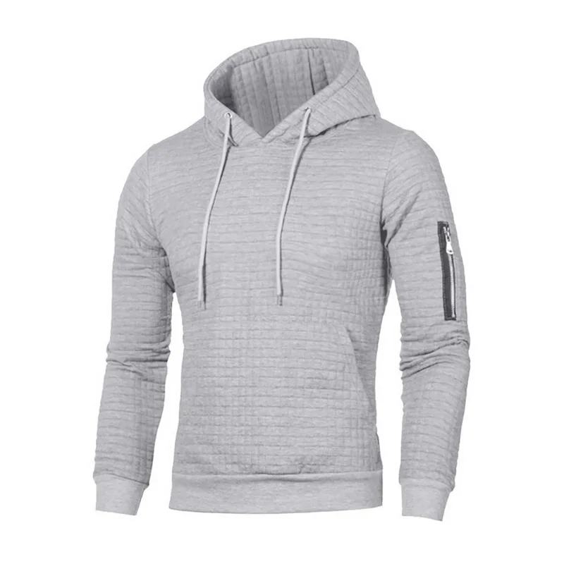 LOOZYKIT Sweater Men Solid Pullovers New Casual Hooded Sweater Autumn Winter Warm Femme Men Clothes Slim Fit Jumpers