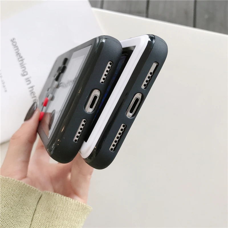 Sdreefge полноцветный экран игровой чехол для телефона iPhone XS Xr X TPU рамка Max игровая 6 7 8