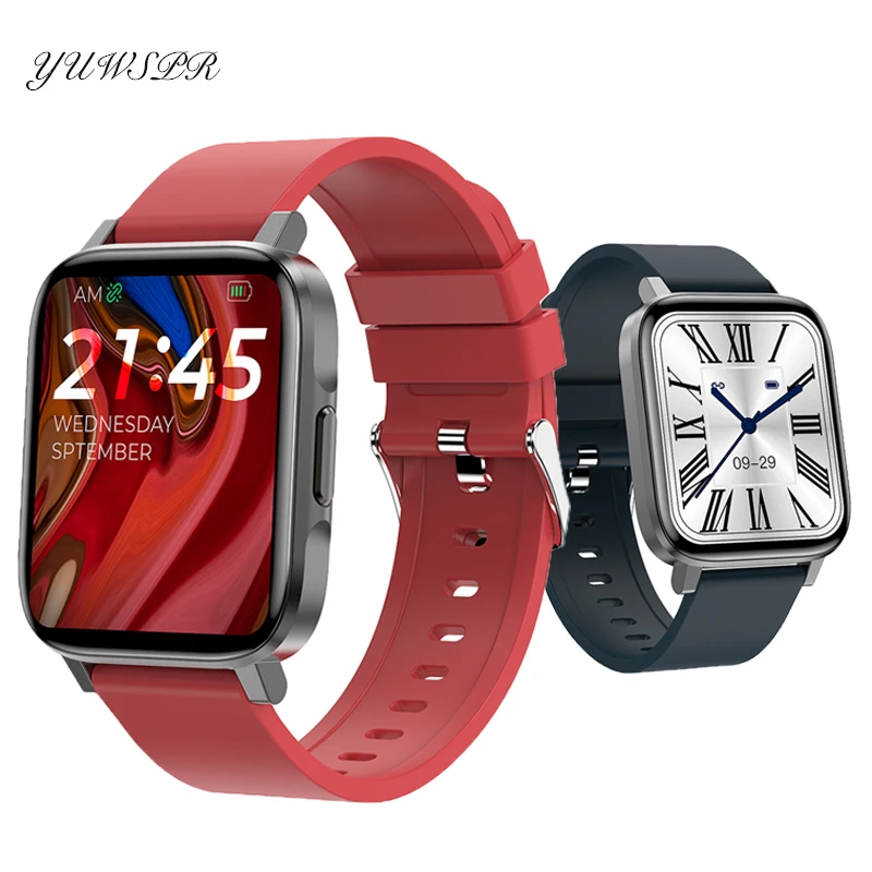 

New Smart Watch IP68 Waterproof Heart Rate Blood Pressure Blood Oxygen Detection Smartwatch Body Temperature Measurement TR-F60