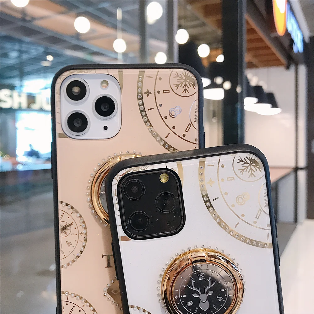 Чехол с кольцом-держателем для iphone 6 6s 7 8 plus X XR XS Max 11 12 pro max 12mini | Мобильные телефоны